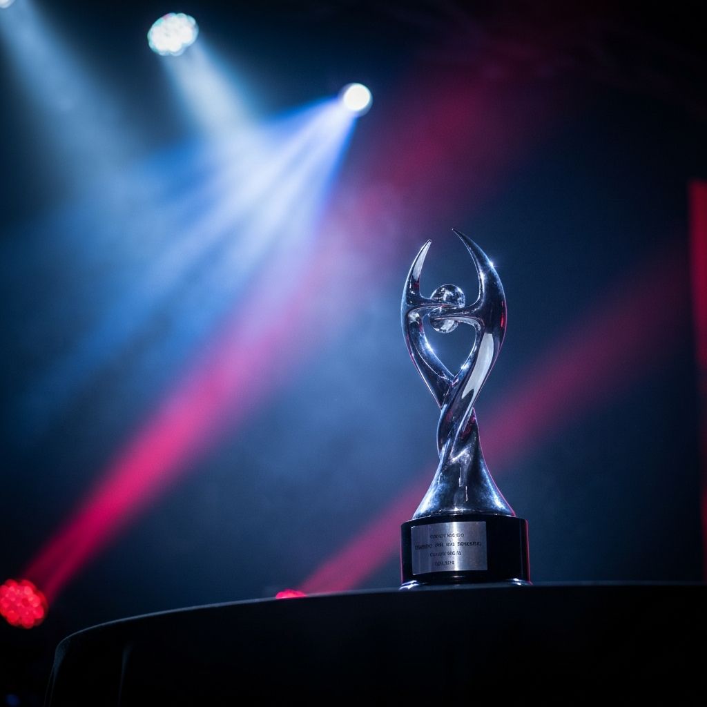 梓渝获年度最具潜力男歌手奖